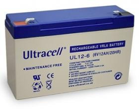 Bateria Chumbo 6V 12Ah (150 x 50 x 95 mm) - Ultracell