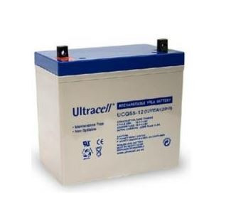 Bateria de Gel 12V 65Ah (34,8 x 16,7 x 17,8 mm) - Ultracell