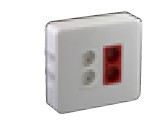 83410 CBR - P T SAL 2x4+4x4 MÓD BR C/ 2SKO VM+2SKO BR+2RJ EFAPEL 5603011625542