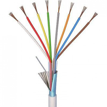 Cabo de ALARME 8 Condutores (2X0,50+6X0,22 MM2)