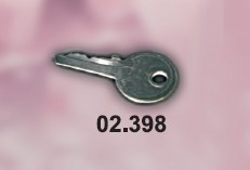 CHAVE METALICA P/FECHADURA ITED