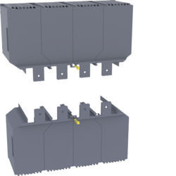 HYW024H - Cobre bornes inclinados 4P x630/P630 HAGER EAN:3250613201098