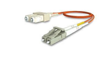 LM-010D5LCPSCP - Patch Cord jumper LC - SC MM 50/125 Duplex 1m LSZH 2mm LIGHTMAX
