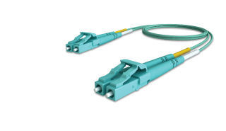 LM-020D3LCPLCP - Patch Cord jumper LC - LC MM 50/125 OM3 LSZH Duplex 2m LIGHTMAX