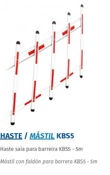 MOTORLINE HASTE KBS5 Acessórios para barreiras