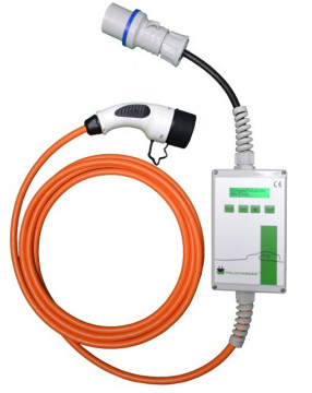 Policharger OUT-T23F Conector Trifásico Tipo 2 para Equipamento Portátil 3P 22kW T2