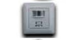 SOFLIGHT ZM-12017 - Sensor movimentos embutir 1100W 8Mts