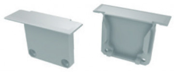 TP2122 - Topo Plastico Branco P/Perfil DAKAR - Quant. fornecida = 1 un