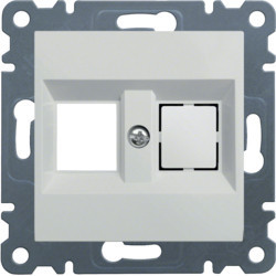 WL2320 - lumina 2 Suporte duplo p/Keystone, branc HAGER EAN:8694407000675