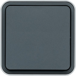 WNC020 - cubyko s - Botão simples, cinzento HAGER EAN:3250617170208
