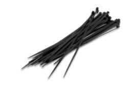 000900092 - Pacote de 100 unidades de ABRAÇADEIRAS 100x2,5 mm preto 8436021940926