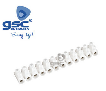 001000523 - Pack 10 Tiras de Conexão 25 mm2 - Branco 8436021945235