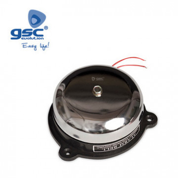 001400969 - Campainha de aço auxiliar de telefone 10 cm de diâmetro 86db 230 V 8436021949691
