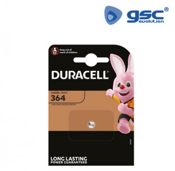 009000154 - Duracell 364 Blister 1 bateria de relógio 5000394067800