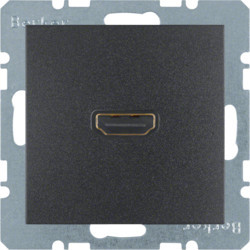 3315431606 - S.1/B.x - tomada HDMI ficha 90º, antr mt BERKER EAN:4011334330639