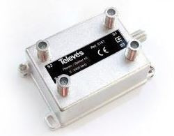 5167 -8424450103845 TELEVES - Repartidor ATI (5-2400MHz) 4D "F" 8dB