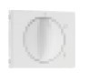 70765 TAT - CENTRO P/INTERRUPTOR ROTATIVO 3 POS ANTRACITE EFAPEL 5603011621001