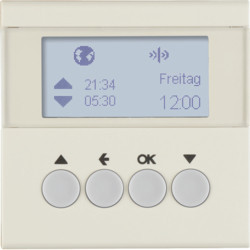 85745182 - S.1 - progr. hor. est. KNX RF, creme BERKER EAN:4011334375241