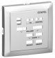 90703 TIS - CENTRO P/COMANDO DE 1 CANAL MONO C/FM GRIS EFAPEL 5603011556358