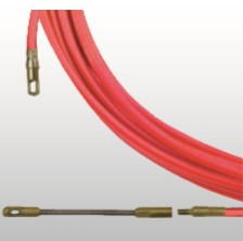 BAAS 760005 Guia Passa Cabos Baas Aço Flexível Coberto a Nylon 76 Ponteira Intercambiável 4mm 5M