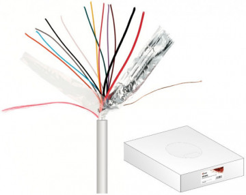 Cabo de ALARME 12 Condutores (2X0,50+10X0,22 MM2)