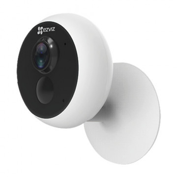 Câmara Wifi Ezviz 2 Megapixel - Compressão H.264 - Lente 2.8 mm / 130º - Audio e detecção PIR - LEDs IR Alcance 6 m - App Ezviz e conexão P2P