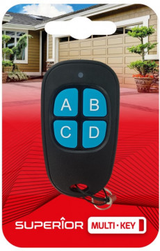 Comando RF 433,92-868 MHZ Multi Frequencia MULTI-KEY AutoAprendizagem