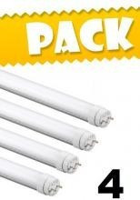 KIT 4 Lâmpada LED T8 22W 6500K 150 cm