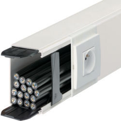 LFF4009009010 - Calha LFF 40x90; 2 agrafos/m HAGER EAN:4012740852579