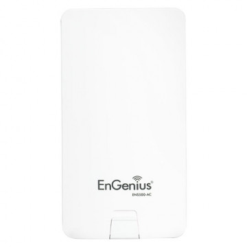 Ligações sem fio EnGenius - Frequências 5.15GHz – 5.85 GHz - Suporta 802.11ac/a/n - IP55, apto para exteriores - Dupla antena integrada 14 dBi - Velocidade de transmissão até 867 Mbps