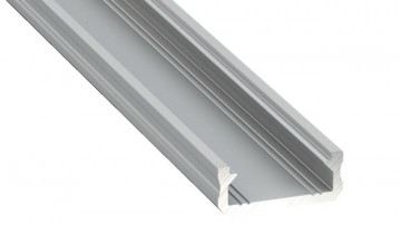 PFA1191 - Perfil alum. Linha Basic Saliente 16x6.3x2000mm Anodizado TIPO D - Quant. fornecida = 1 un