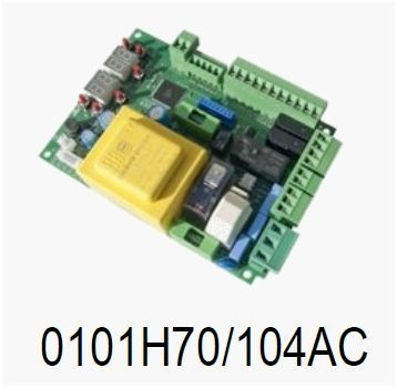 ROGER Central p/ 1 Motor Roger c/ Abrandamento H70/104AC