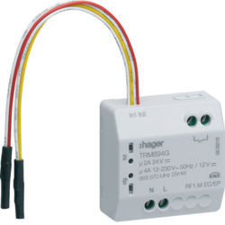 TRM694G - Micro módulo 2E + 1S LdP RF HAGER EAN:3250615988812