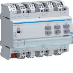 TXA306 - Módulo 6 entradas bin. universais KNX HAGER EAN:3250616049260