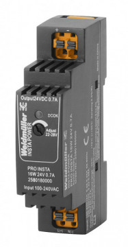 Weidmuller PRO INSTA 16W 24V 0.7A 2580180000