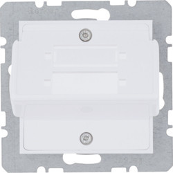 WL2410 - lumina 2 Suporte FO Duplex-SC, branco HAGER EAN:8694407001283