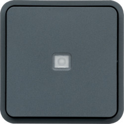 WNA002 - cubyko - Comut. escada c/sinaliz, cinz HAGER EAN:3250617174022