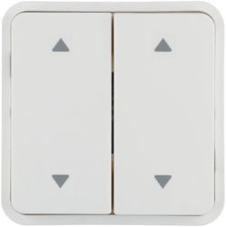 WNT974B - Tecla 2x Cubyko KNX p/ 2 estores, br HAGER EAN:3250617178891