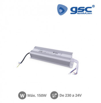001504583 - Tiras de LED de fonte de alimentação 24 V 150 W IP67 8433373045835