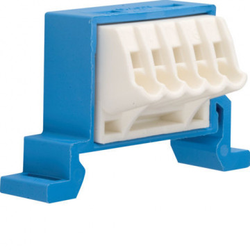 01 - VZ456N - 3250616669369 Jogo 10 term. neutro p/calha DIN 5x4mm² HAGER