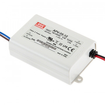 201153.135 - Fonte de Alimentação Mean Well 12Vdc 35W IP42 APV - Quant. fornecida = 1 un