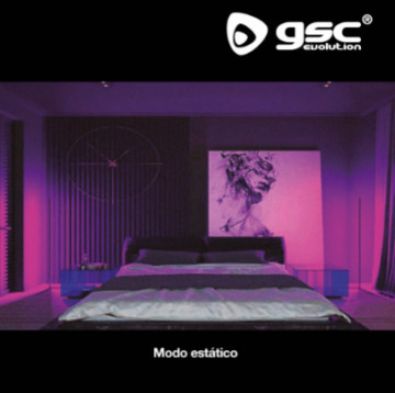 204405001 - Candeeiro de pé com controlo e sensor de som rítmico 18W RGB + 6500K
