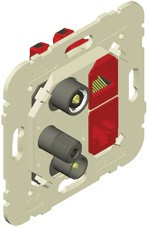 21546 - 5603011577216 TOM MISTA R-TV-SAT-2xRJ45 CAT 6 UTP ESTRELA EFAPEL