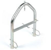 2414 -8424450024140 TELEVES - Suporte Mastro Zinco+RPR Chaminé tubular [345 x 415 x Ø 30mm]