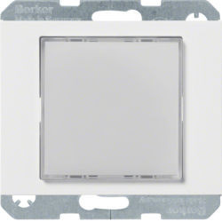 29527009 - K.1/K.5 - Sinaliz. LED verde/enc, branco BERKER EAN:4011334414537
