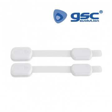 500070004 - Pack 3 Fechaduras de segurança ajustáveis para portas 8433373015494