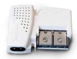 560601 -8424450145104 TELEVES - Amplif. Apartamento PicoKom 1e/2s "EasyF": 47..862/950..2150MHz G15/23dB Vs 97/106dBµV Auto-ajustável+Alim.Preampl. 12V-160mA
