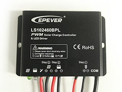 TRACER5210BPL Regulador de Carga MPPT BPL 20A 12/24V Series c/ led Driver EP SOLAR