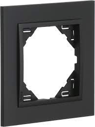 90910 TRR - ESPELHO SIMPLES PRETO MATE/PRETO MATE EFAPEL 5603011607715