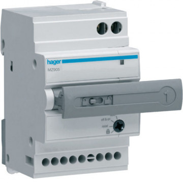 MZ905 - Auxiliar rearme à distância 1P e 2P HAGER EAN:3250614329012